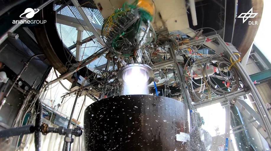 ESA Godkänner Test av Argonaut Månlandarens Motor. Bild: ArianeGroup